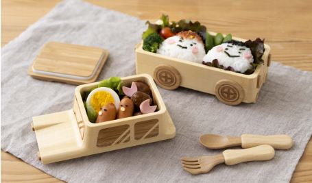 Bamboo is great for lunch boxes